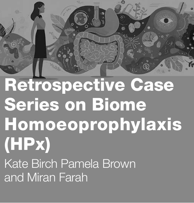 FHCi Retrospective Case Series on Biome Homeoprophylaxis (HPx)